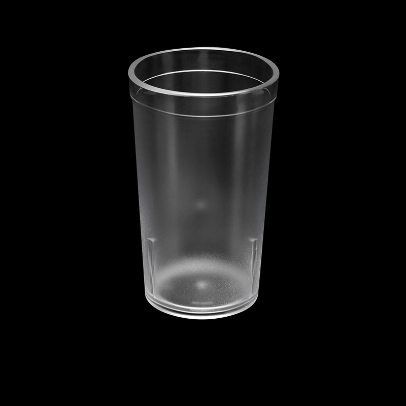 16 OZ Clear Plastic Tumbler