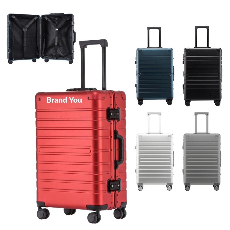 20"  Traveling Aluminum Suitcase