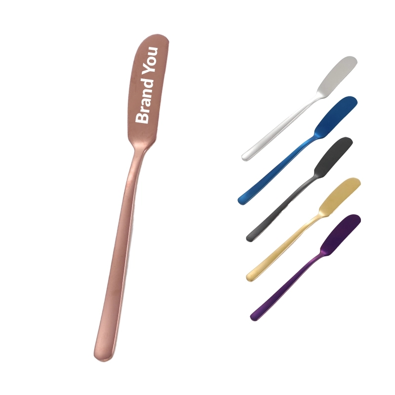 Custom Multicolored Stainless Steel Butter Knife