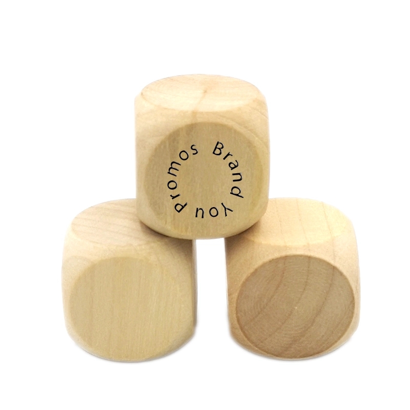 2 inch Jumbo Rounded Wood Game Dice