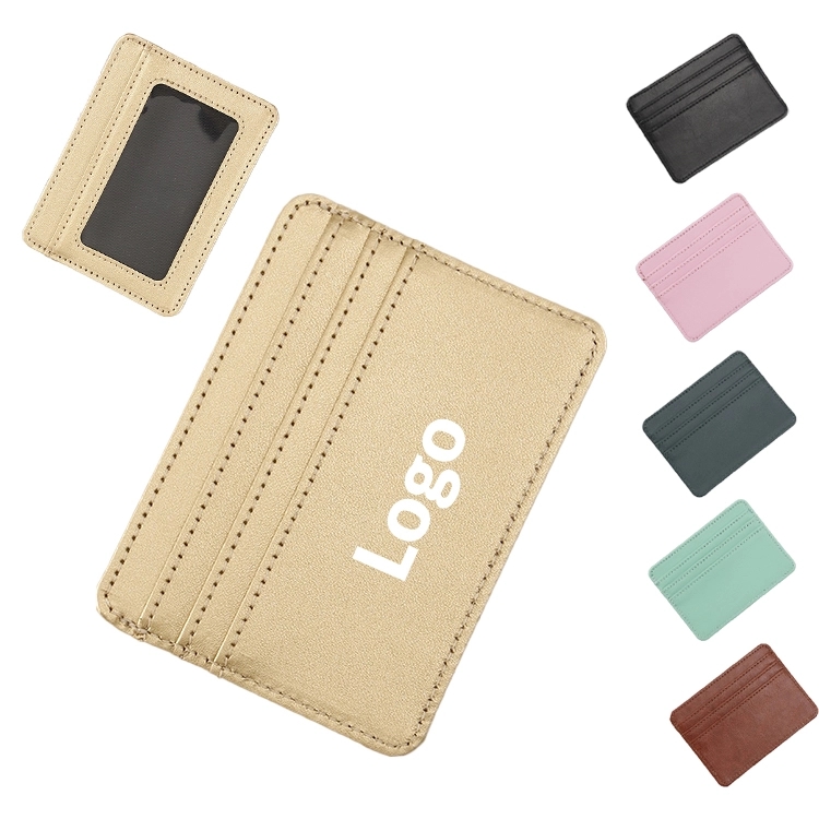 Mini PU Leather Cardholder - 6 slots