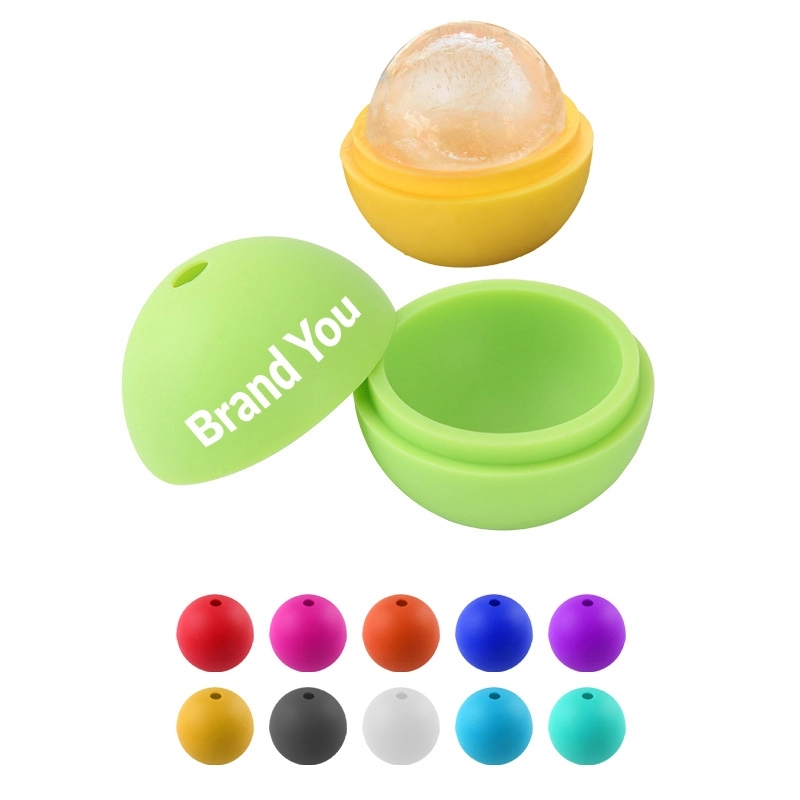 2" Silicone Round Ice Cube Mold
