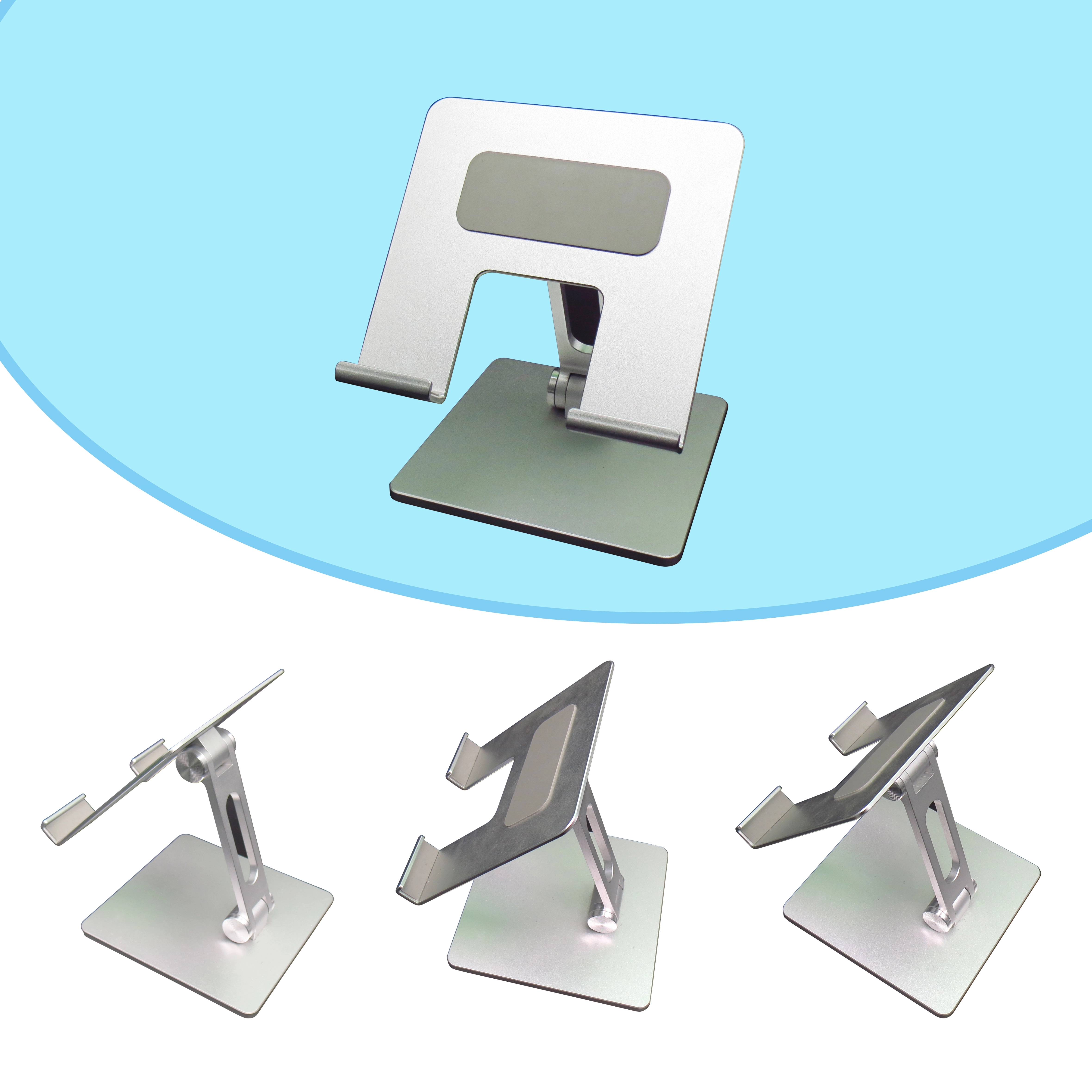 Upgraded Adjustable Tablet Stand Holder w/ Heavier Base