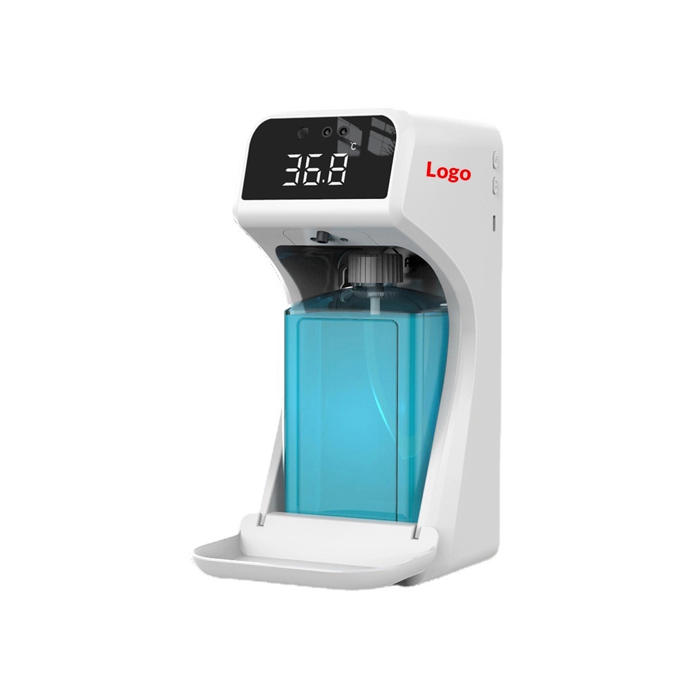 Automatic Sanitizer Dispenser with Touchless Thermometer