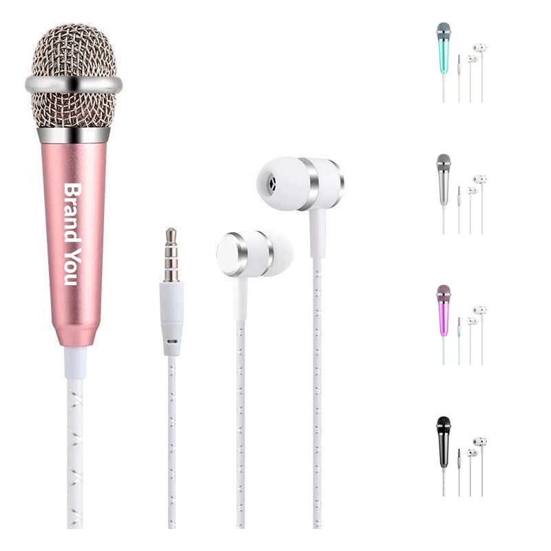 Mini Portable Vocal and Recording Microphone