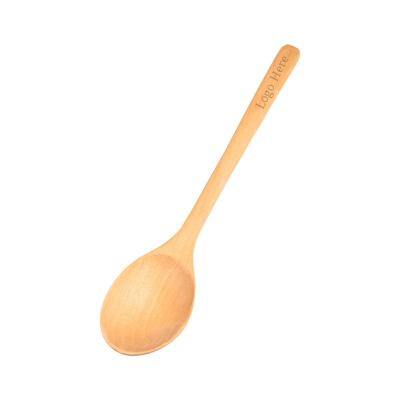 Durable 9 Inch Wooden Kitchen Spoon