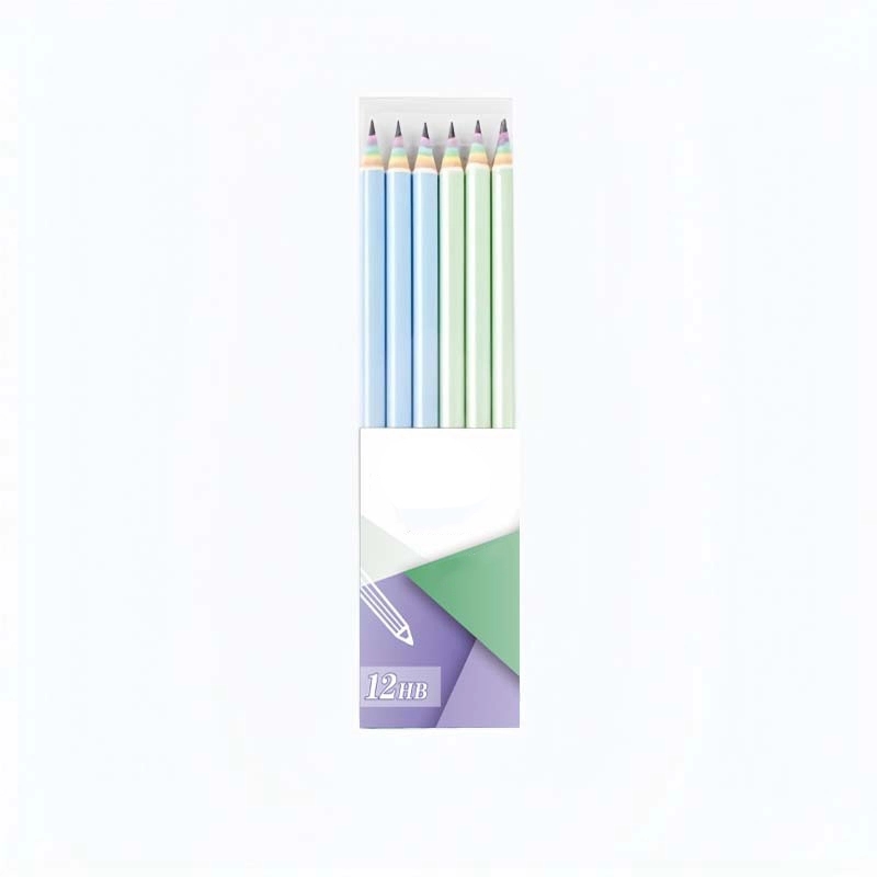 Pre-sharpened Rainbow Pencil with Eraser
