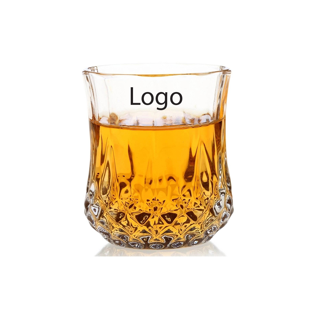 7 oz Diamond Crystal Glass Cup