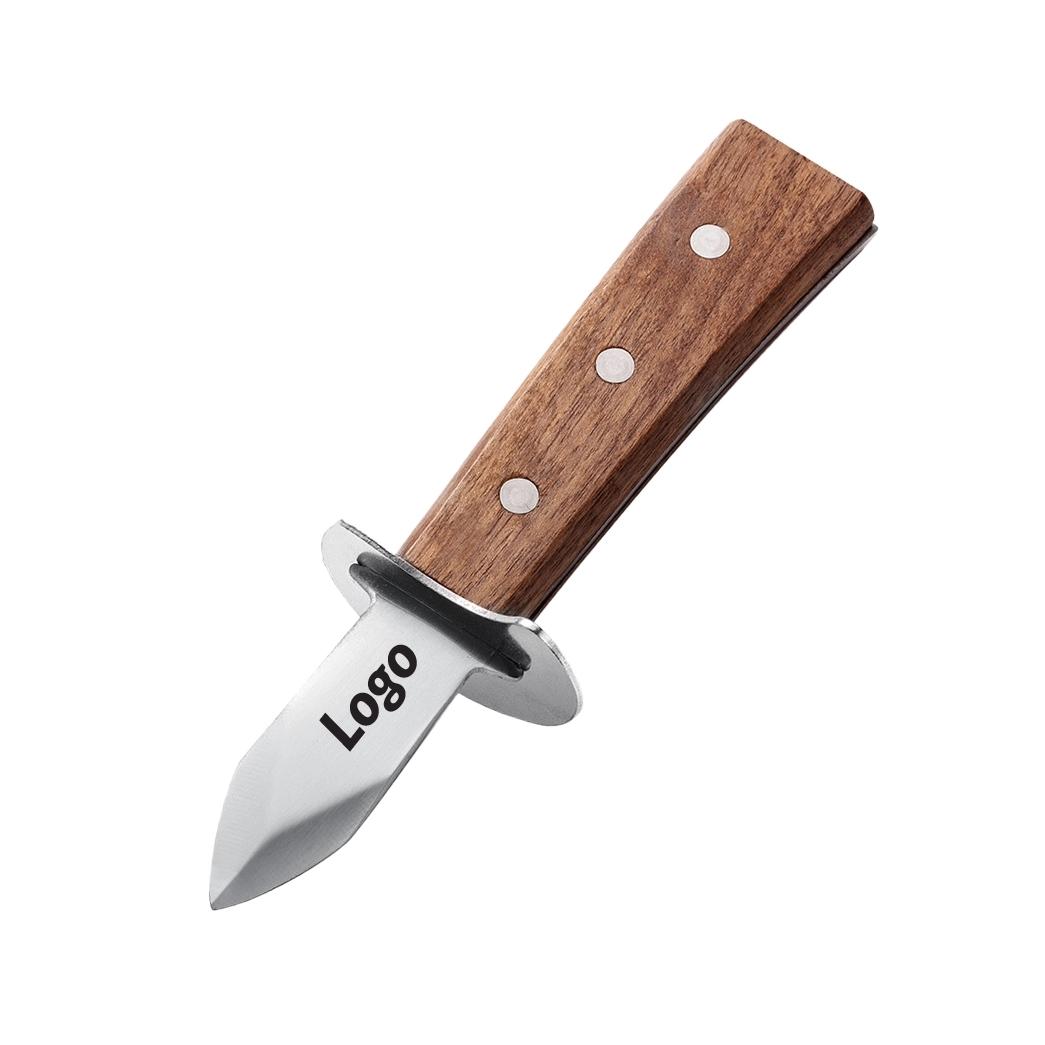 Professional Oyster Shucker with Wood Handle