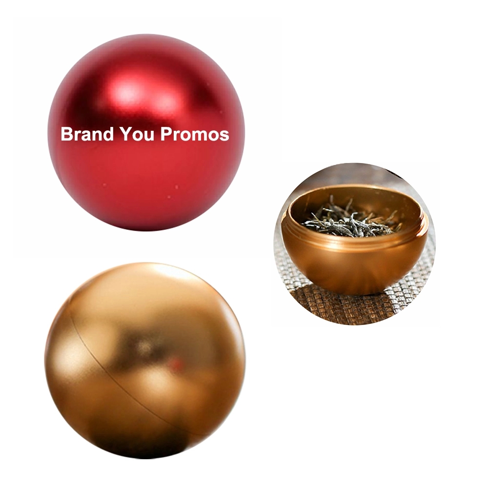 1.5"Mini Portable Travel Stainless Steel Round Ball Tea Cans