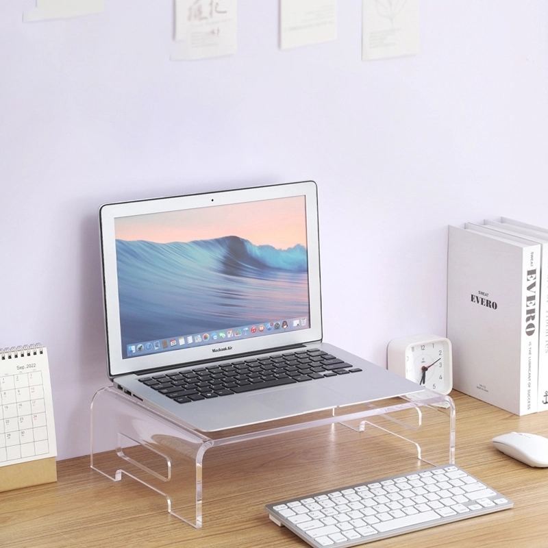 12" Acrylic Monitor Stand