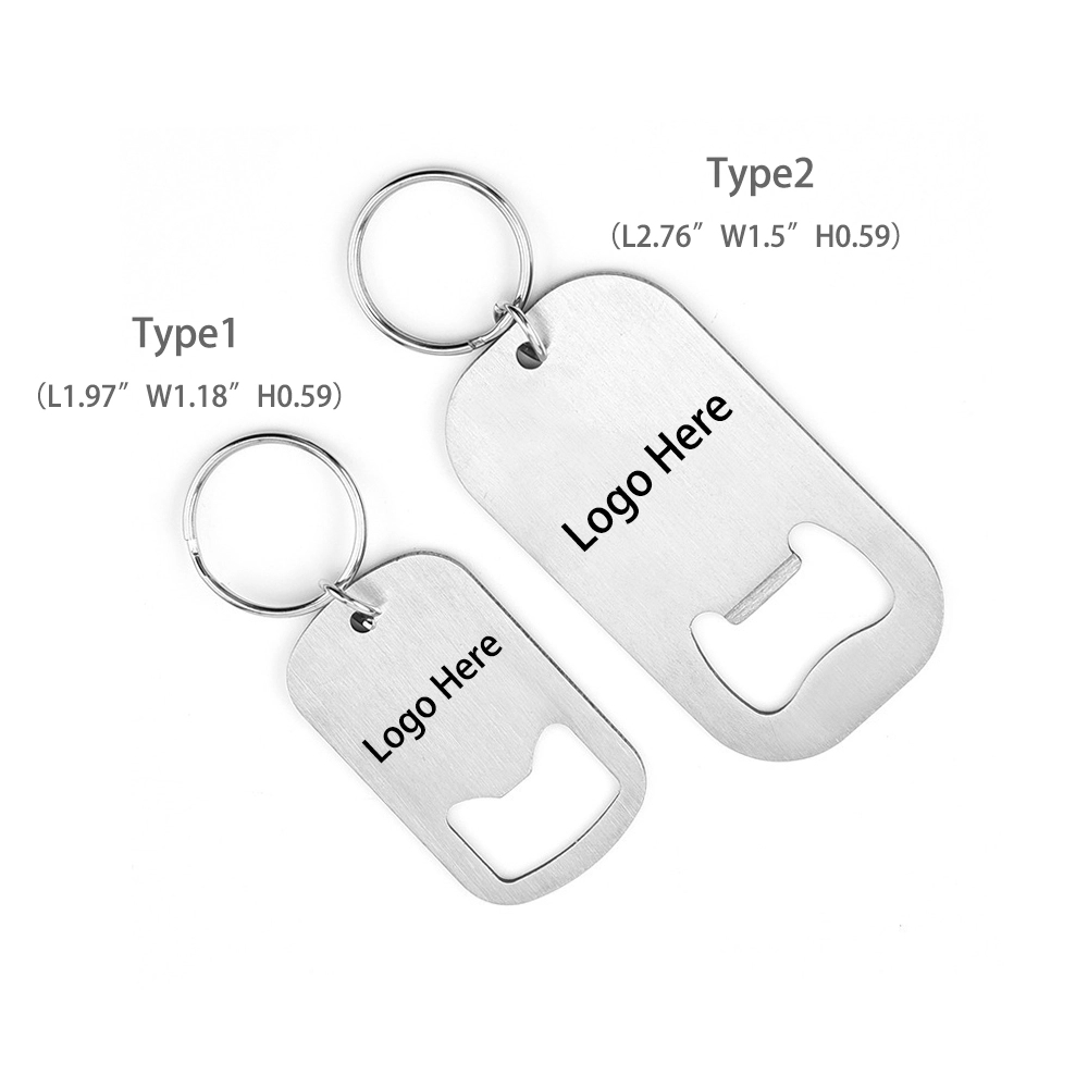 Stainless Steel Flat Bottle Opener