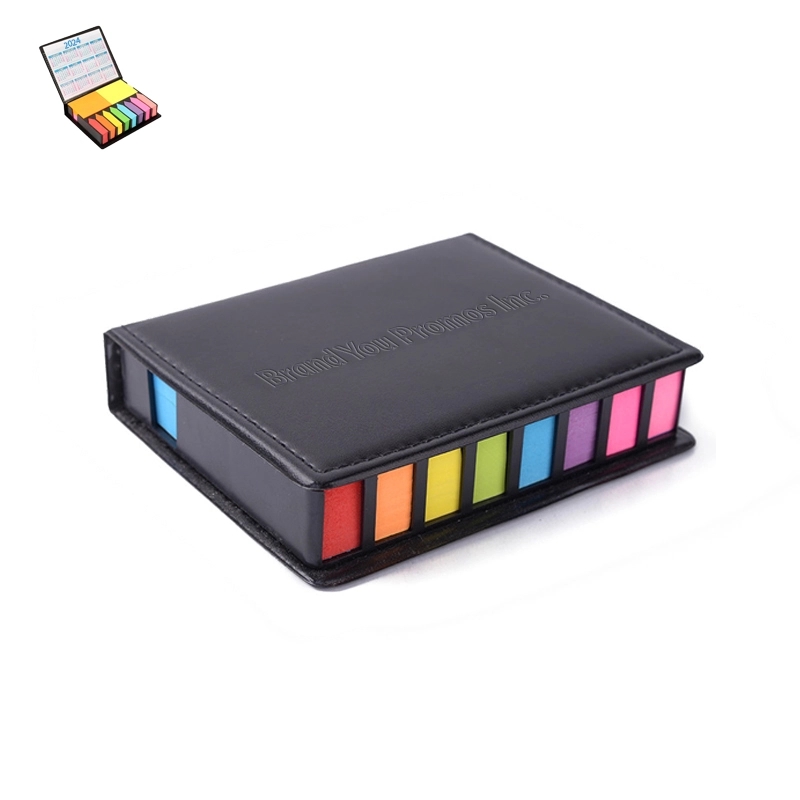 Diary Style Sticky Note Memo Pad Holder with Calendar