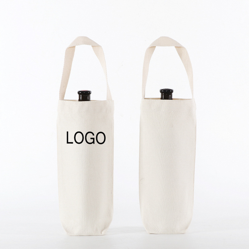Canvas Wine Bag with Handle