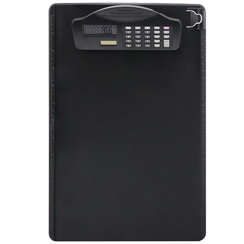 Multifunctional A4 Folder Board with Calculator and Scale