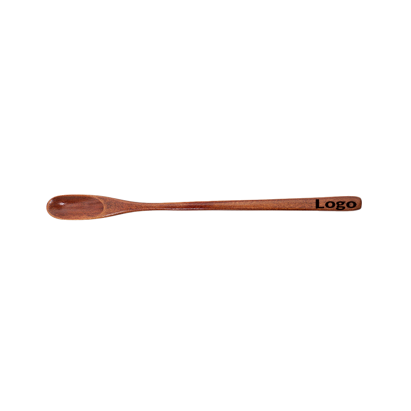 Long Handle Wooden Mixing Spoon