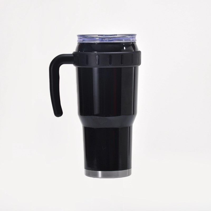 40oz Stainless Steel cup with lid and straw