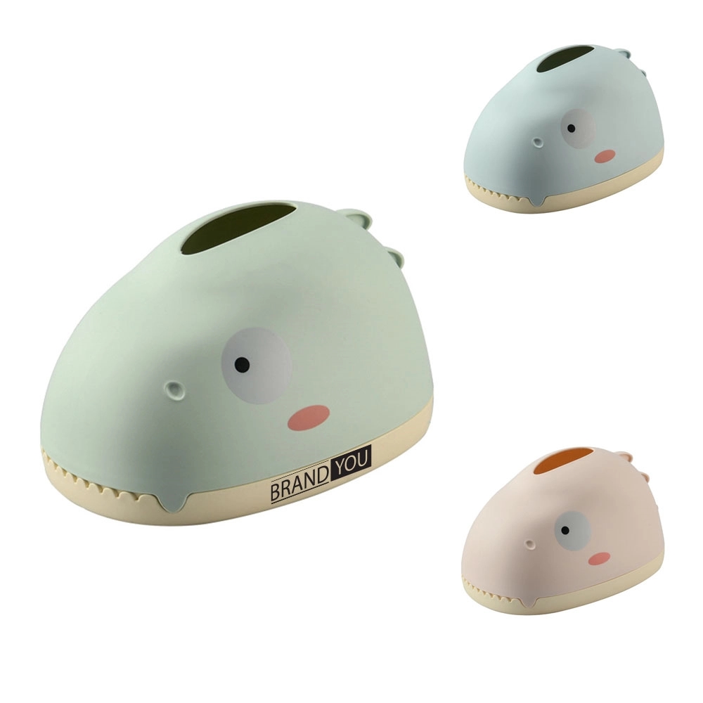 Dinosaur Tissue Box Holder with PP+TPR Material
