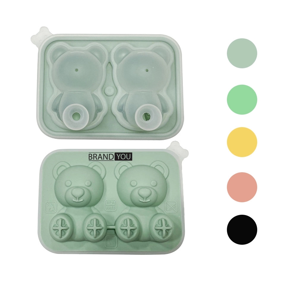 Versatile Bear Ice Cube Mold for Home Use
