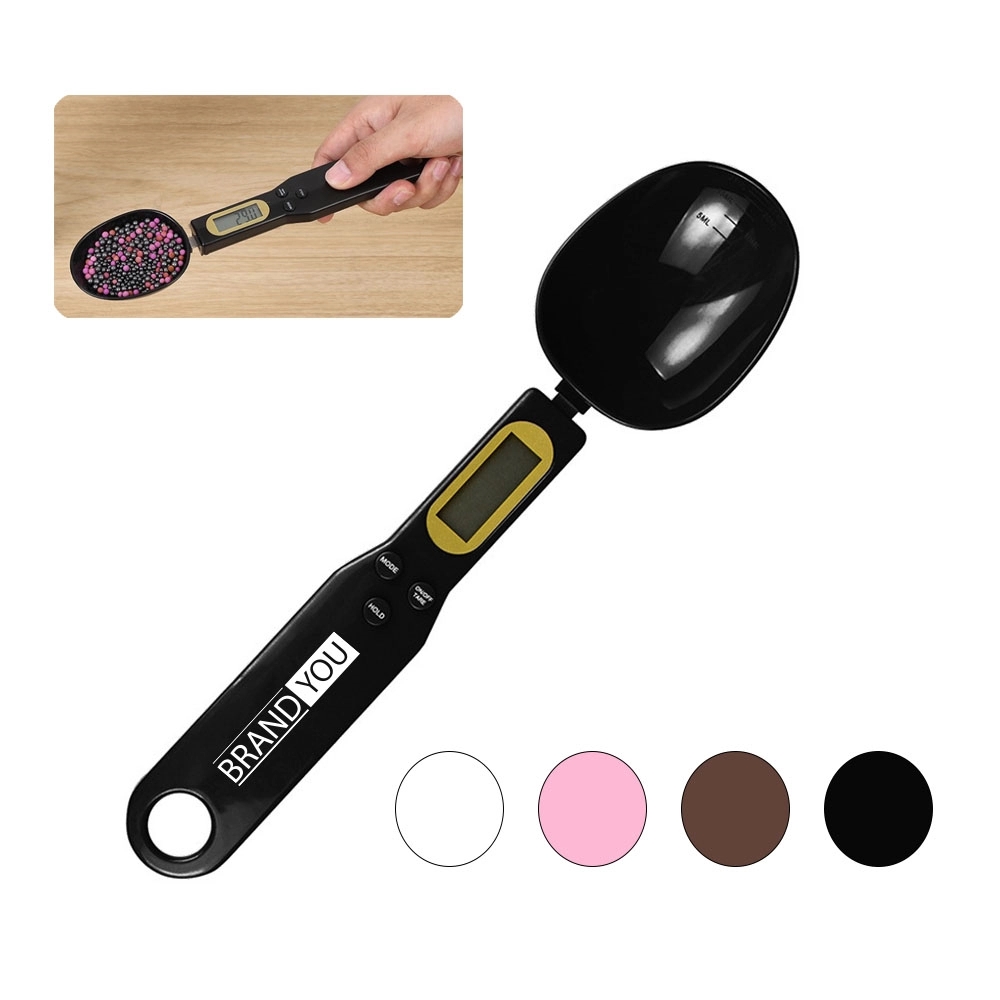 Precision Measuring Spoon with Built-In Electronic Scale