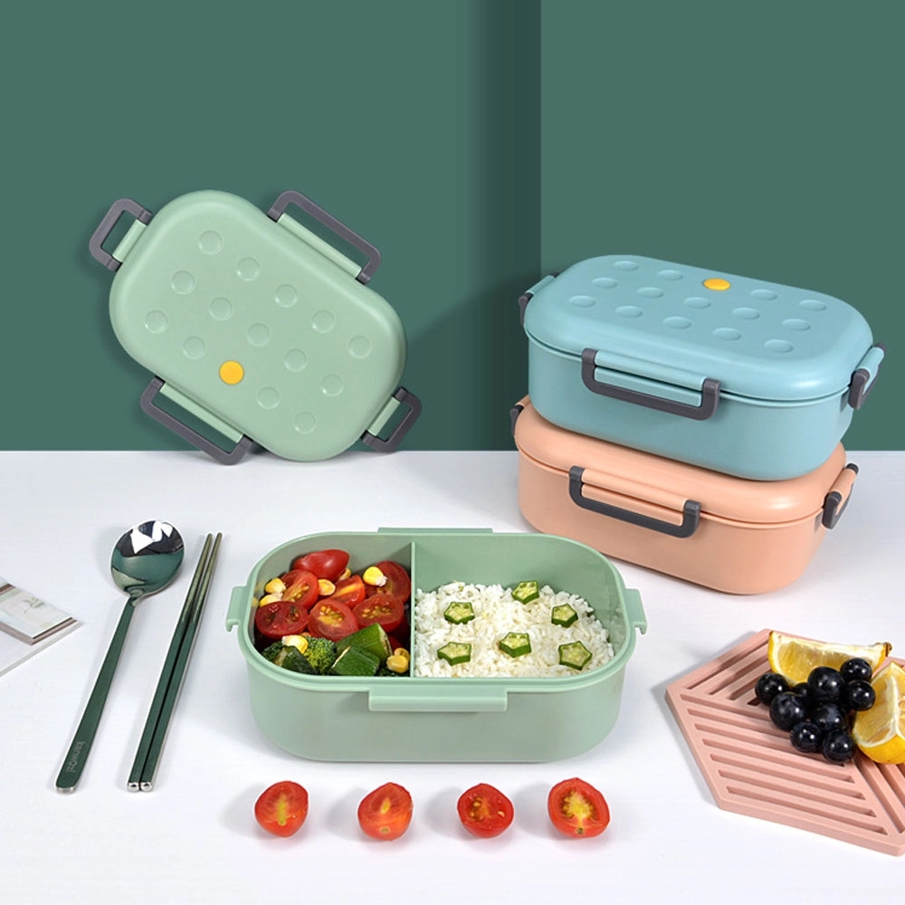 Microwavable Lunch Box with Secure Sealing for Students