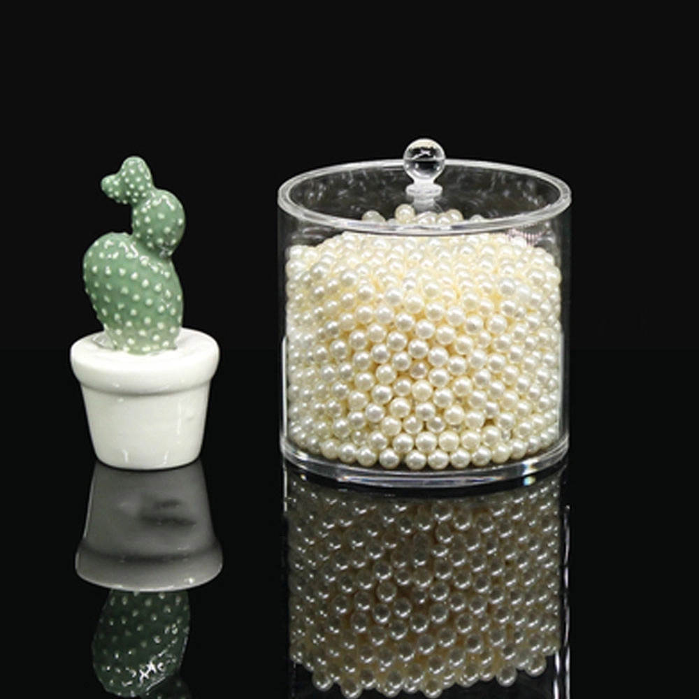 Custom Acrylic Cylinder Storage with Lid