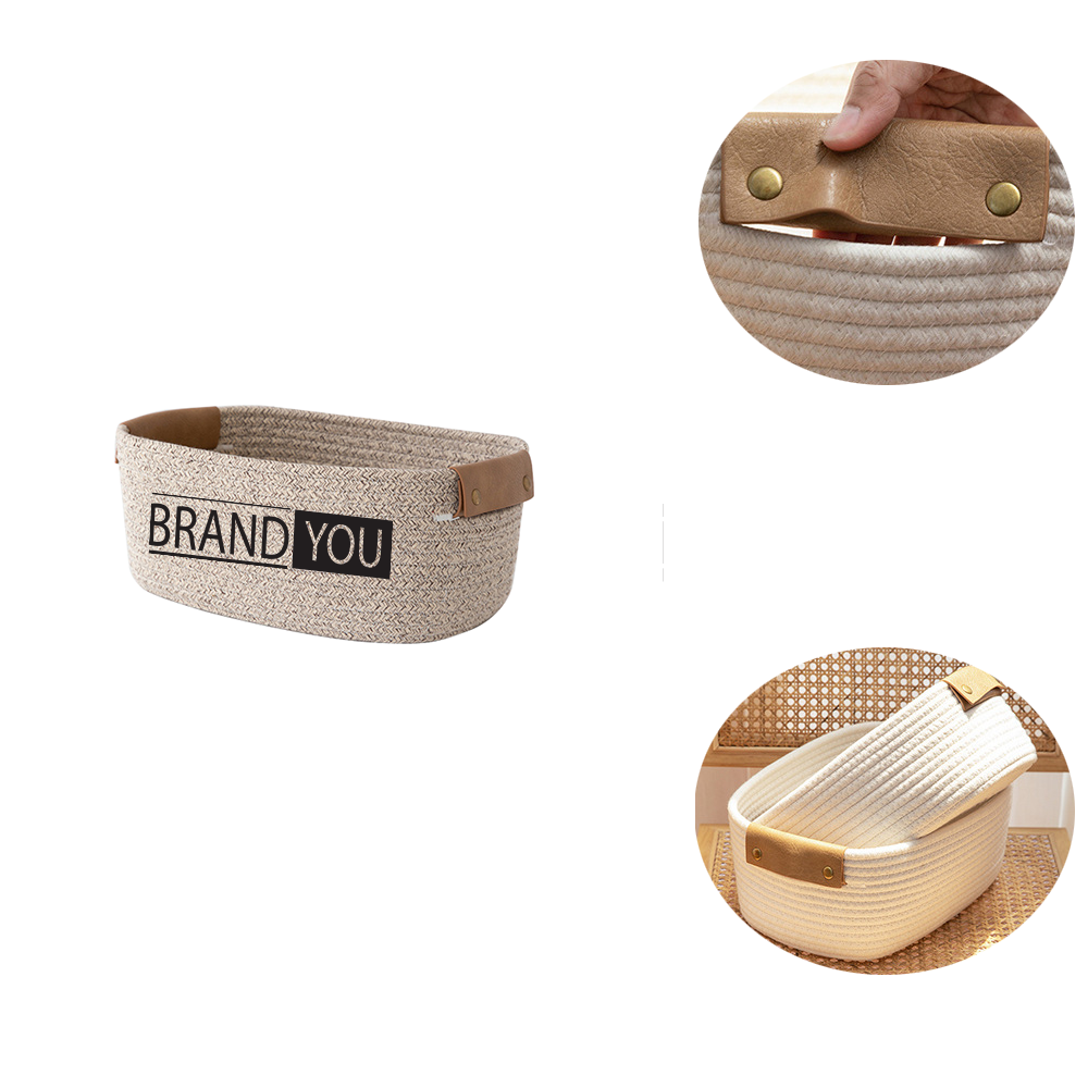 Cotton Rope Woven Basket