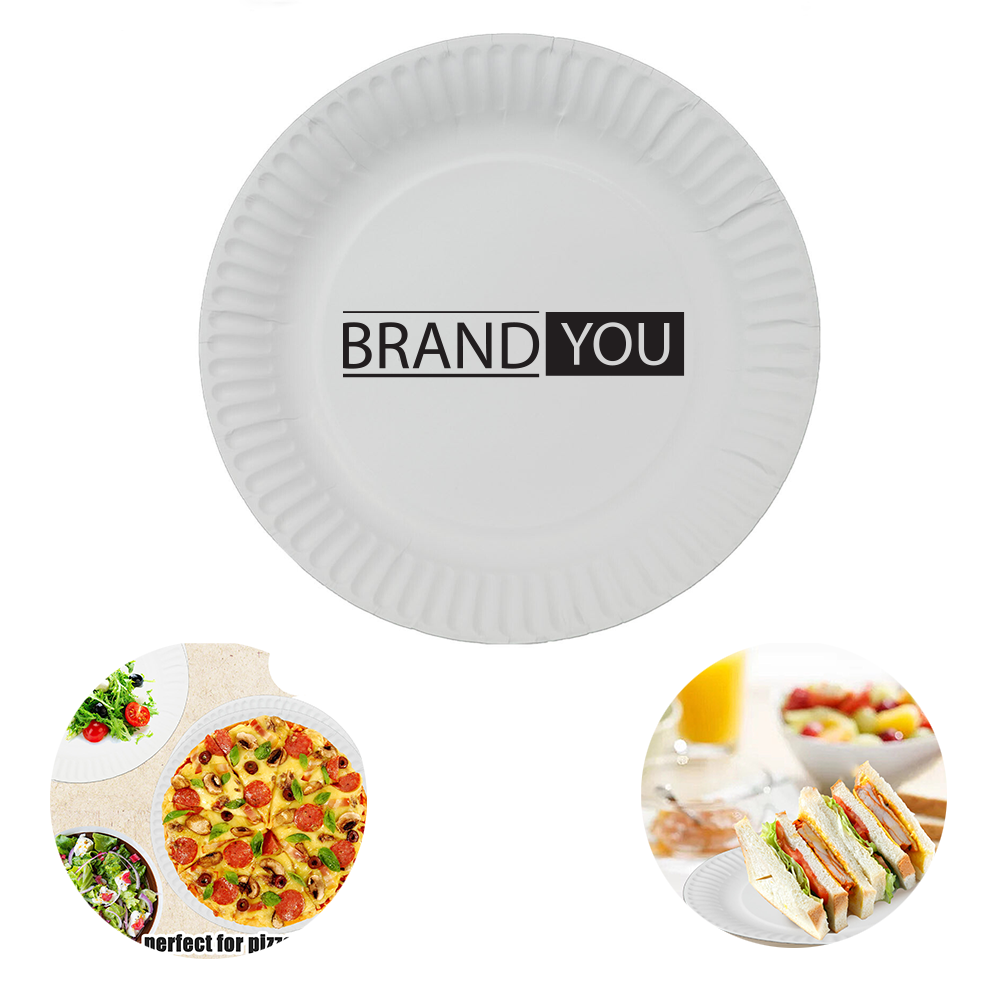Eight-inch Disposable Party Paper Plates
