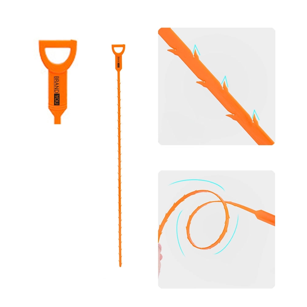 Hair And Debris Cleaning Tool For Kitchen And Bathroom Pipes