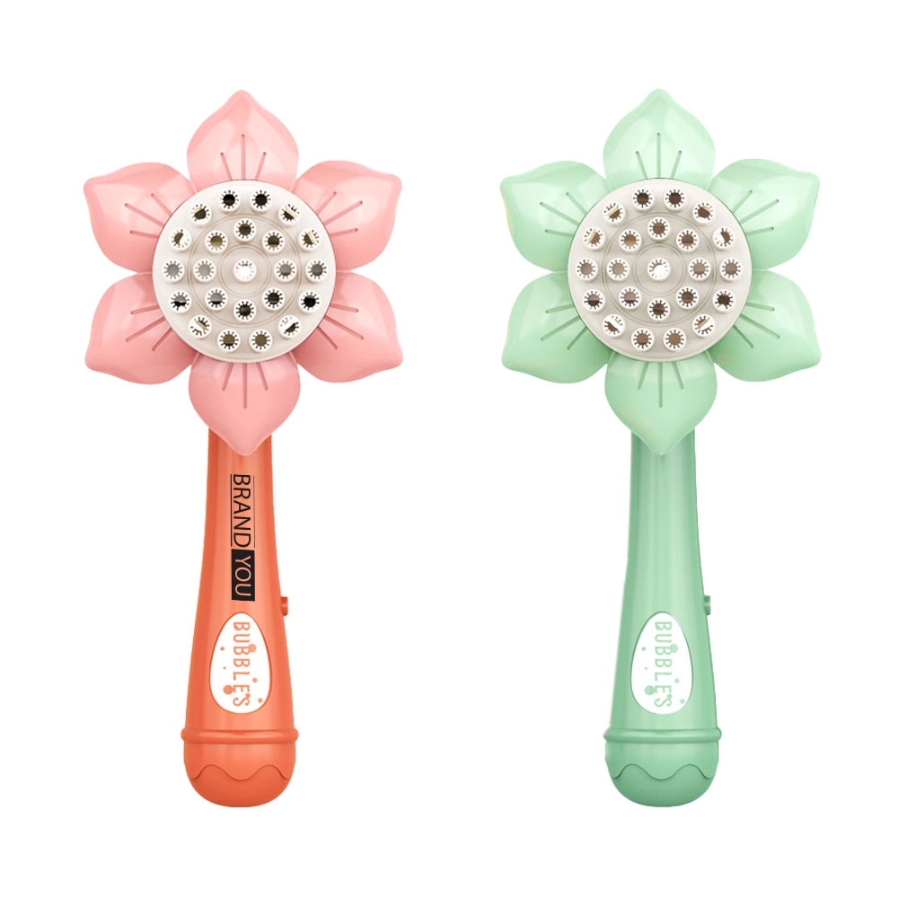 Sunflower Electric Bubble Blower for Kid's Entertainment