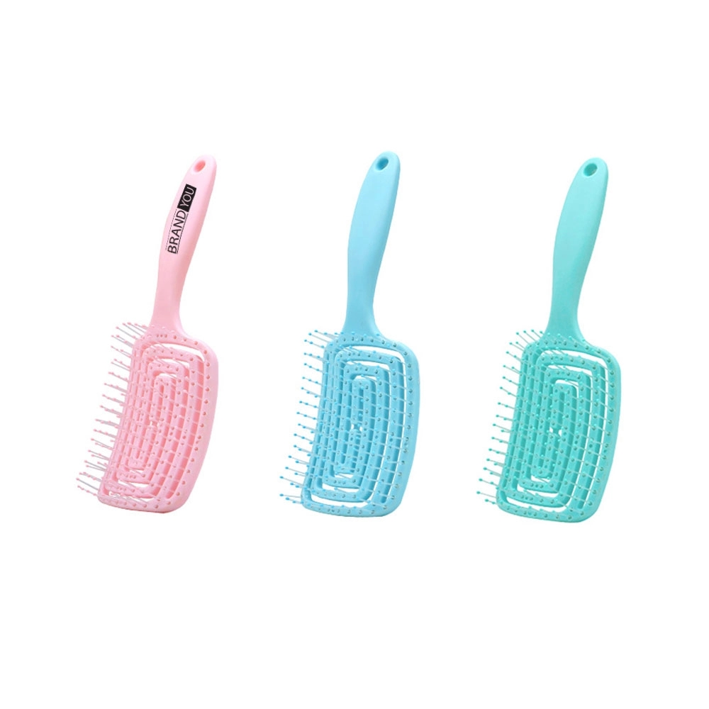 Ergonomic Curved Comb for Hair Styling & Scalp Massage