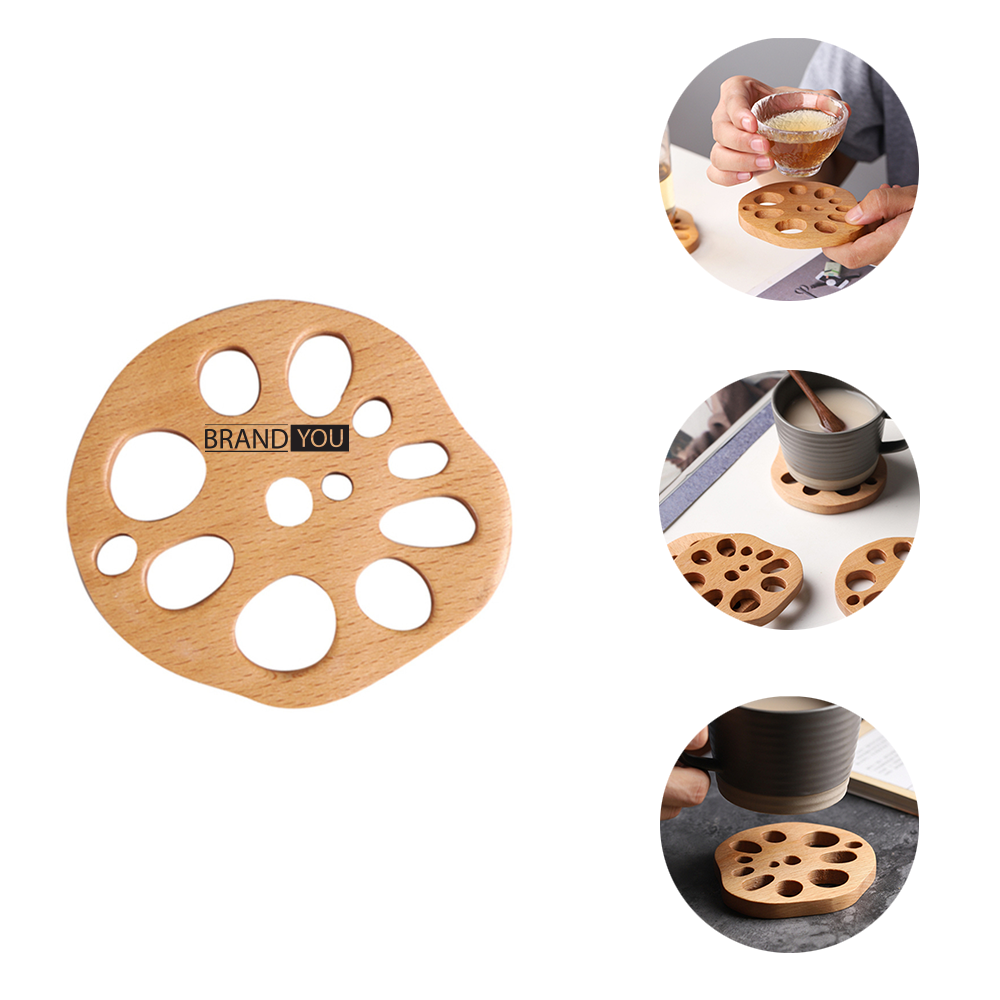 Oak Slice Cup Coaster