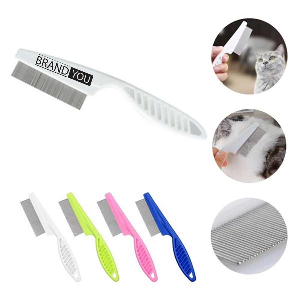 Plastic-Handled Flea Comb for Pets