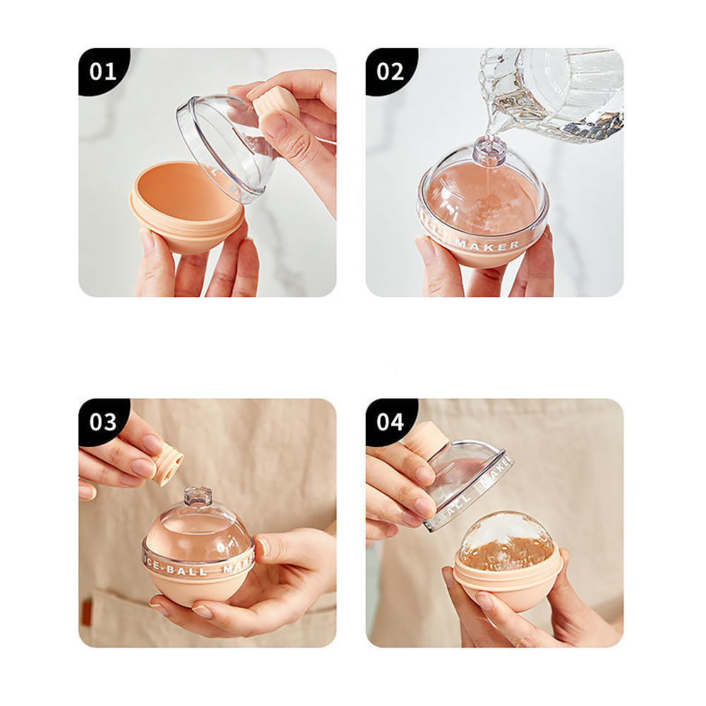 Premium Silicone Ice Hockey Mold For Whiskey Lovers