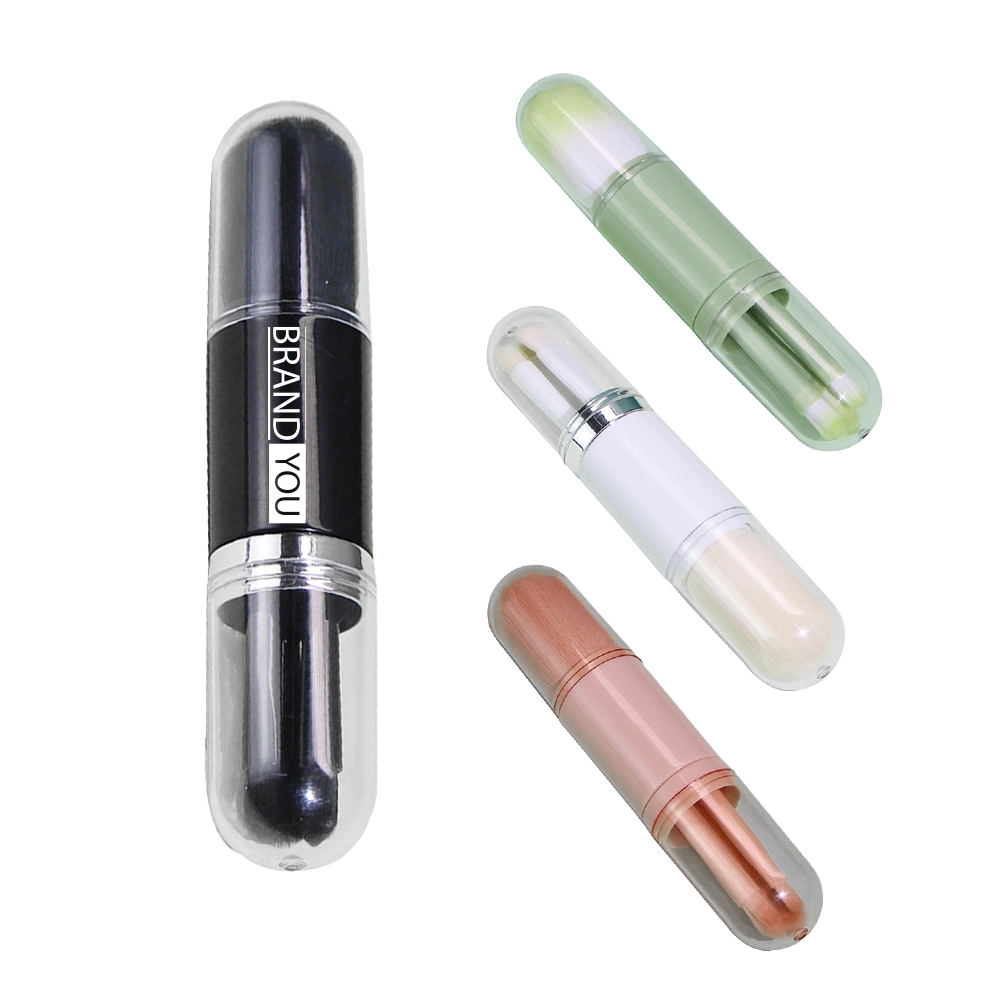 Innovative 4-In-1 Transparent Makeup Brush For Eye Beauty