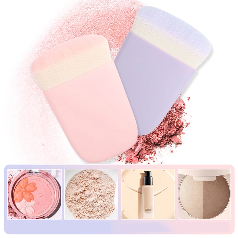 Flat Bean Shaped Brush For Perfect Contouring & Highlighting