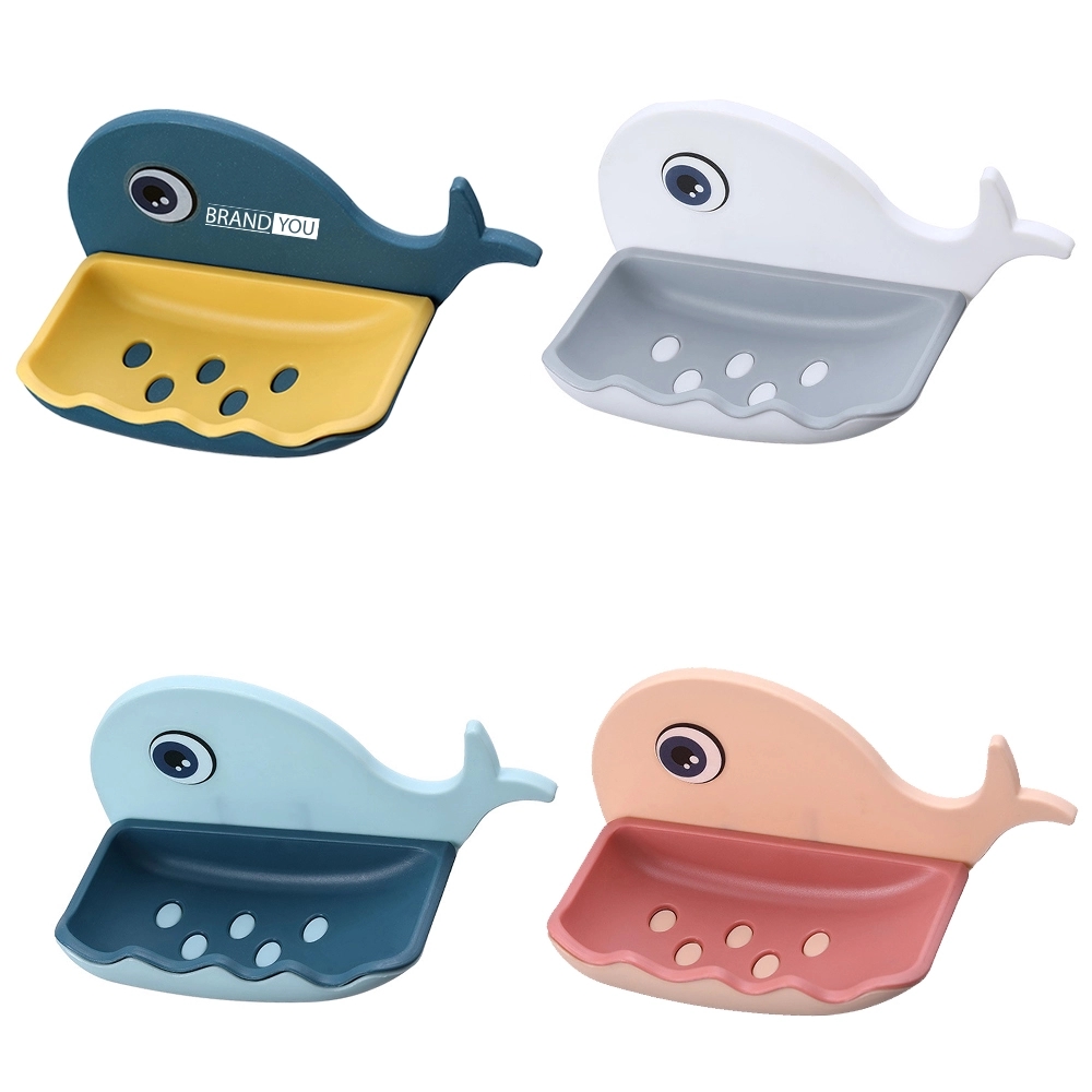 Whale Soap Dish: No-Drill Wall-Mounted Bathroom Accessory