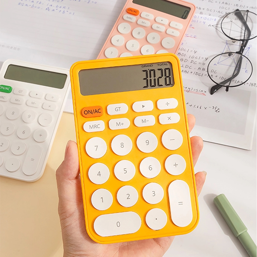 Compact Handheld Calculator for Students & Accounting
