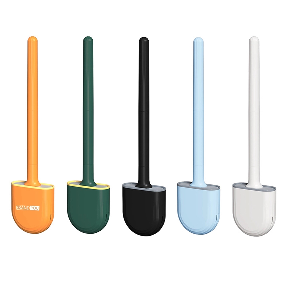 Soft Bristle Toilet Brush with Detachable Handle