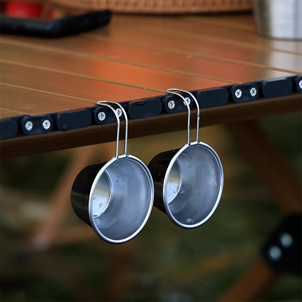 1Oz Stainless Steel Mini Shala Cup with Handle for Outdoors