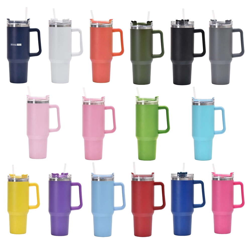 40oz Double Wall Car Tumbler Hot or Cold Drinks On the go
