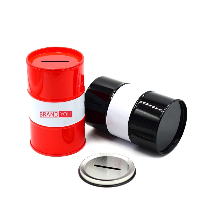 Oil Drum Storage Cylinder Tin Pen Holder