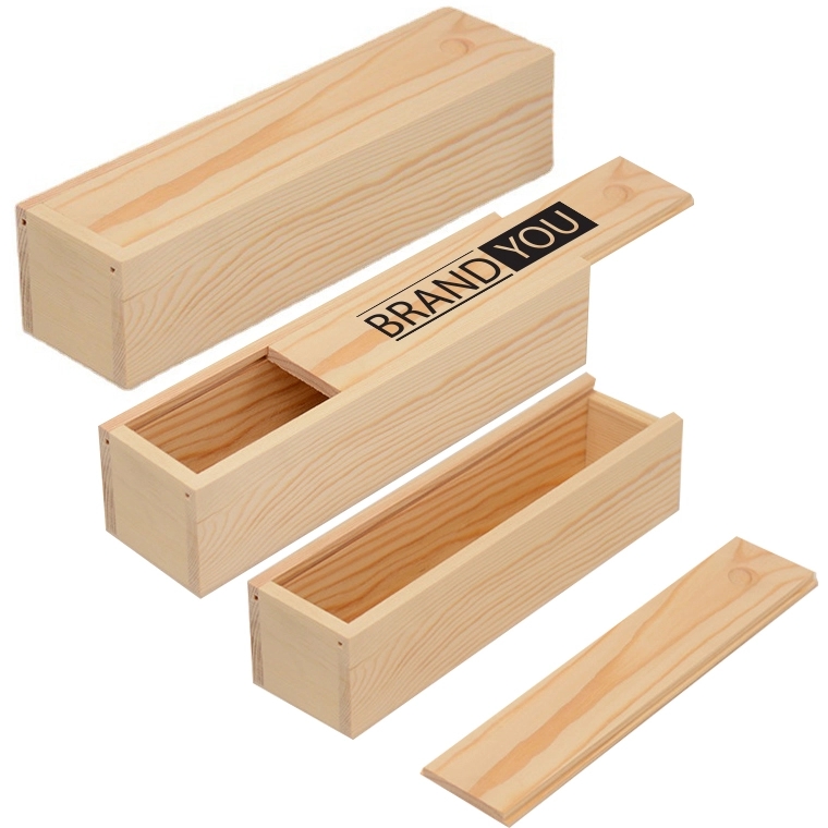 Pull-Out Wooden Box for Tea, Jewelry and Gifts