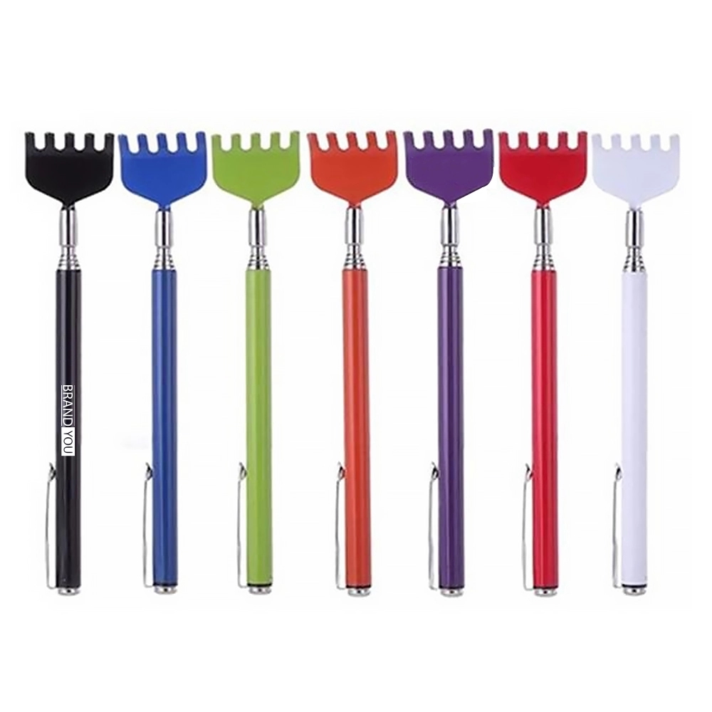 Stainless Steel Scalable Itching Scratcher w/ Clip