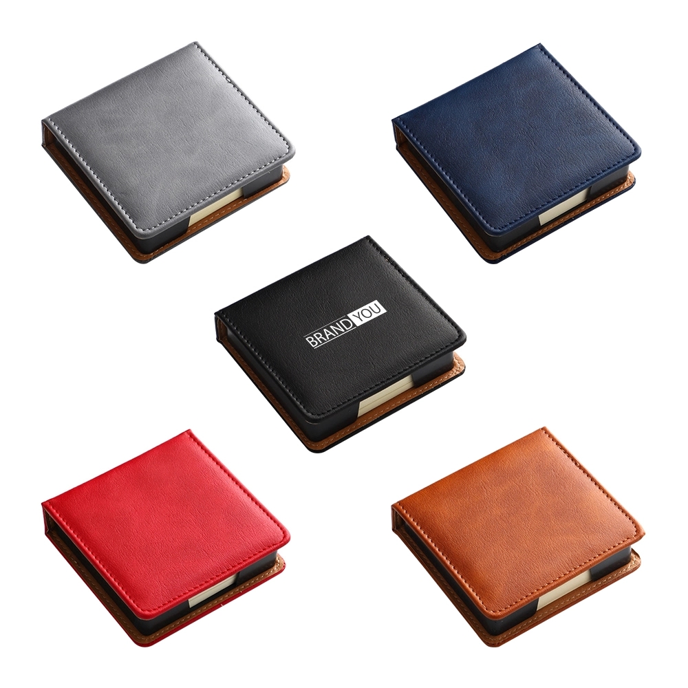 Deluxe Acrylic PU Leather Memo Set