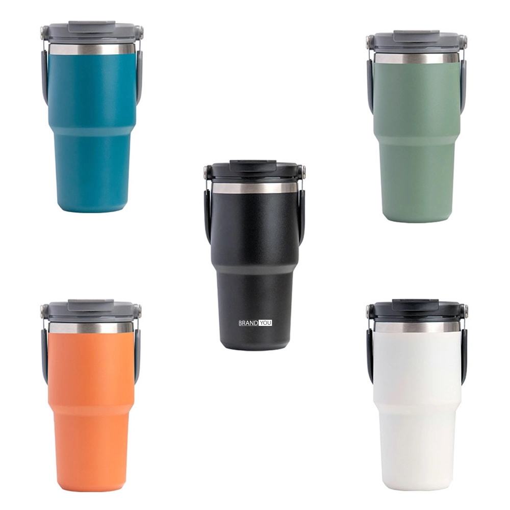20oz Large Capacity Insulated Sports Water Bottle with Straw
