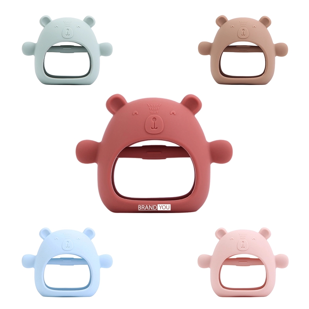 Baby Soothing Silicone Teether Glove