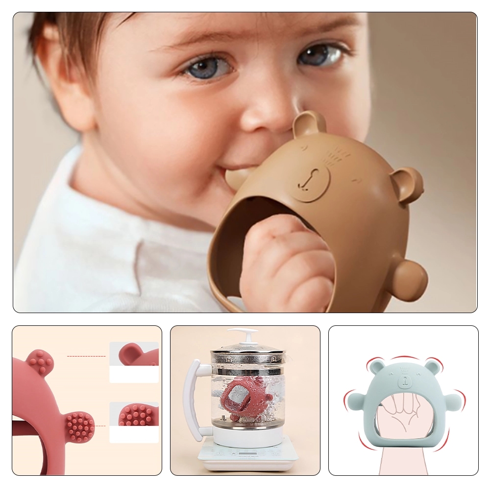 Baby Soothing Silicone Teether Glove