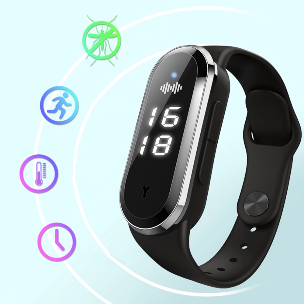 Ultrasonic Mosquito Repellent Watch