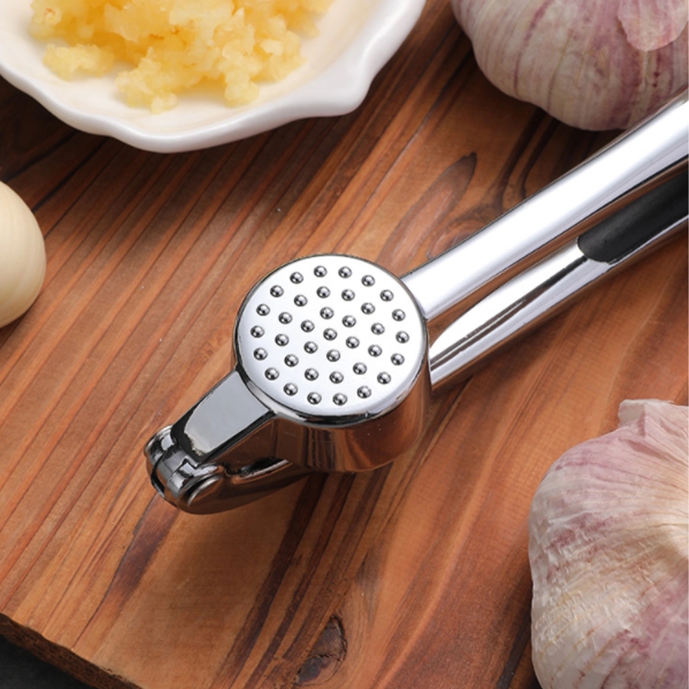 Stainless Steel Garlic Press Crusher
